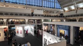 The annual London Art Fair returns to the Business Design Centre in Islington. The art fair showcases a wide range of interesting  art works.