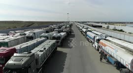 Egypt sends 310 more aid trucks to Gaza as truce holds
