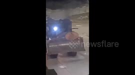 Israeli forces during a raid on refugee camps in the city of Jenin