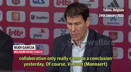 'Maybe Eden Hazard can convince Thibaut Courtois to return', jokes new Belgium head coach Rudi Garcia