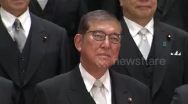 Japanese PM Ishiba's cabinet approval at 35.7 pct