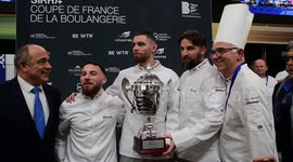 France: 17th French Bakery Cup at Sirha in Lyon, France
