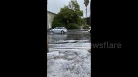 US: Rainfall Arrives In Southern California Accompanied By Winds And Hail 3