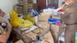 Police bust counterfeit ink factory producing hazardous chemicals