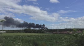 Major Fire at Junction 41 Industrial Estate Wakefield