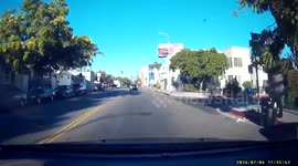 Almost Hit Uber Passenger