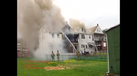 20160426 3rd Alarm - Townhome fire - Mount Carmel, Pa