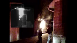 20151205 Garage Fire 300 block west Butternut