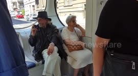 The Coolest Old Man in the History of Public Transport!