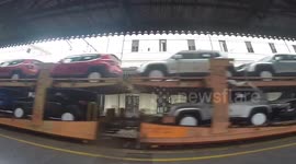 Train Full Of Cars