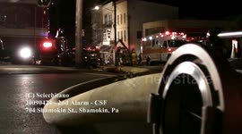 20090424 2nd Alarm - Shamokin St, Shamokin, PA