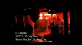 20090927 minor fire - Harmony Coal mine fire