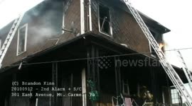 20100912 #2 - 2nd alarm 301 east avenue, mt. carmel, Pa