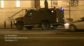 20110125 Armored swat vehicle on the streets of Washington, D.C.