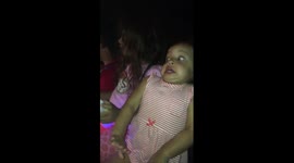 Toddler reacts hilariously to seeing fireworks for the first time