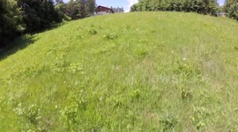 Drone crash into the antenna
