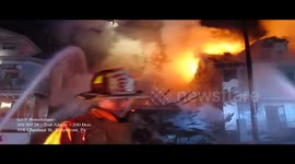 20130128 - 2nd Alarm with collapse - Chestnut Str. Kulpmont, Pa