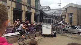 Amazing BMX biking tricks