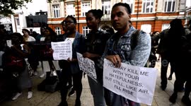 Black Lives Matter march in Brixton