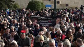 Thousands protest in Athens over 2023 train tragedy