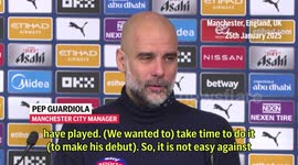 'Khusanov should not have played' - Pep Guardiola defends new signing after baptism of fire against Chelsea