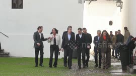 Spain: Protest by pensioners during Feijóo and Moreno's visit to a seniors' residence in Córdoba