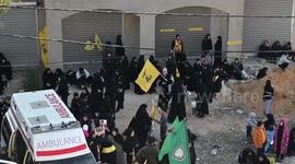 Lebanon: Lebanese protesters clash with Israeli soldiers in the southern part of the country following the extension of the ceasefire