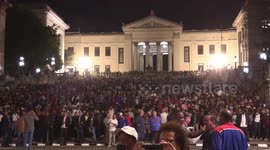Cuba: Thousands attend traditional Torch March in Havana
