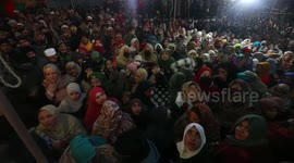 India: Muslims from Kashmir gather for Mehraj-ul-Alam celebrations in India