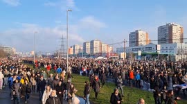 Serbia: Massive demonstration in the streets of Belgrade