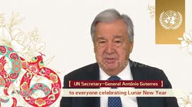 UN chief, world leaders send Chinese New Year greetings