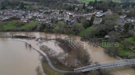 Flooding at Batheaston, Omaze House