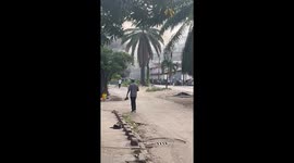 Manifestation à Kinshasa devant l’ambassade des USA. Guerre contre M23