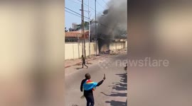 Congo protests erupt as mobs attack French and US Embassies