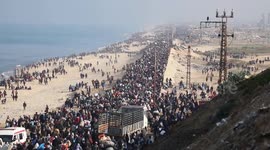 Gaza Strip: Gaza residents return home in north