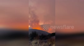 US: Border 2 Fire Burns Over 6,000 Acres in San Diego County, Forces Evacuations