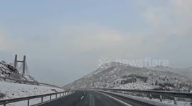 Spain: Storm Herminia Brings Snow To León 3