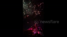 China: Fireworks Light Up Night Sky To Celebrate 2025 Lunar New Year Of The Snake