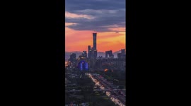 Beijing light shows kick off Chinese New Year celebrations