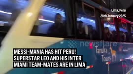 Messi-mania has hit Peru! Superstar and his Inter Miami team-mates descend on Lima for a club friendly match