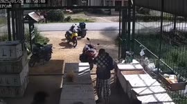 CCTV Seconds of Earthquake Shakes Indonesia 31 Houses Damaged