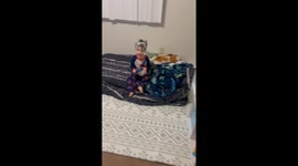 Son Covers Himself In Tub Of Vaseline