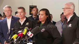 US, Greer: Washington DC Officials Hold Press Conference on Plane Crash With Sound On Tape