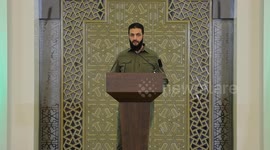 Syria's military administration appoints al-Sharaa as interim president, dissolves armed factions