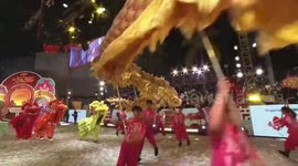 Hong Kong holds parade to celebrate Chinese New Year