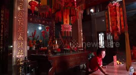 Chinese New Year celebrated in Laos