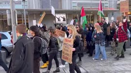 US: People hold Anti-Trump protest in Portland