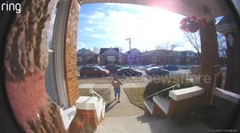 Exclusive- Amazon delivery caught on Ring Cam tossing fragile package in Chicago