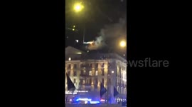 Switzerland: Fire Breaks Out At Historic Four Seasons Hotel Des Bergues In Geneva