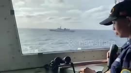Philippine Coast Guard clashes with Chinese 'rogue' vessel